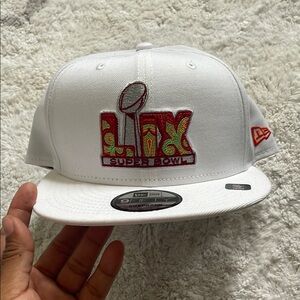 White Super Bowl LIX Cap